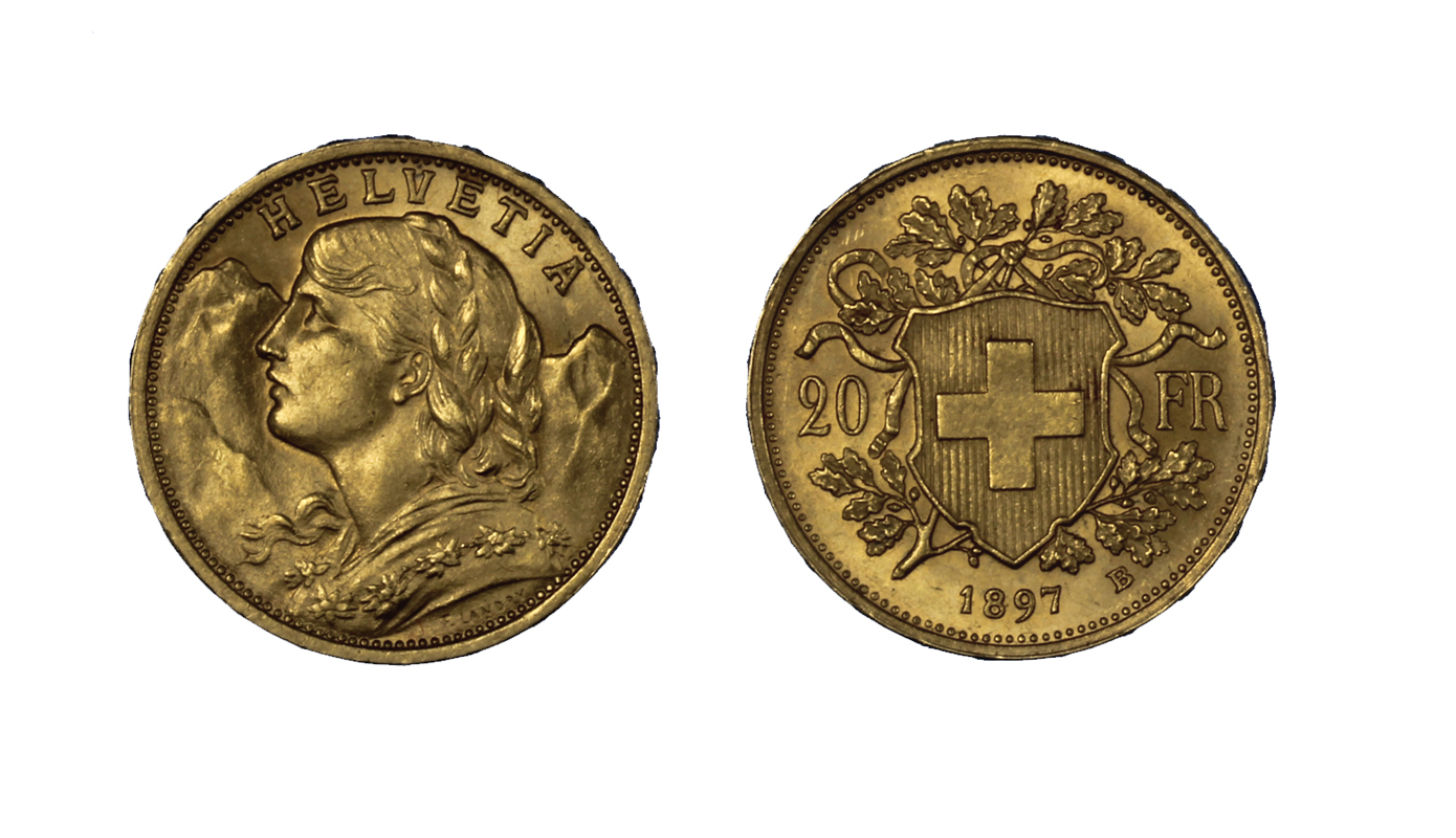 Marengo - 20 franchi gr. 6,45 in oro 900/°°° 