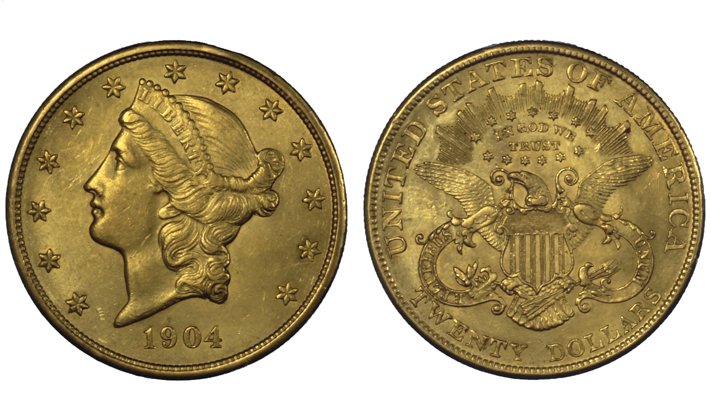 20 dollari Liberty gr. 33,43 in oro 900/000 