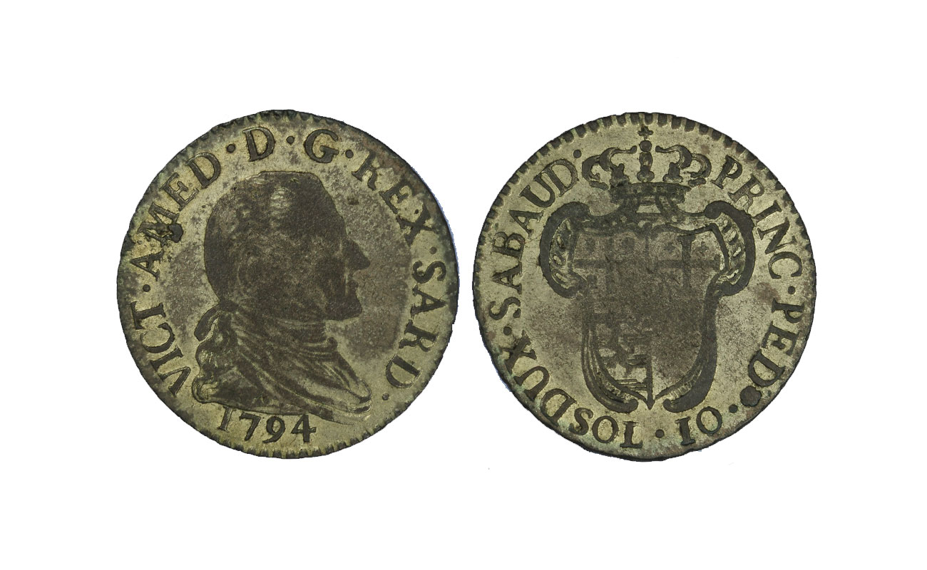 Vittorio Amedeo III - 10 soldi