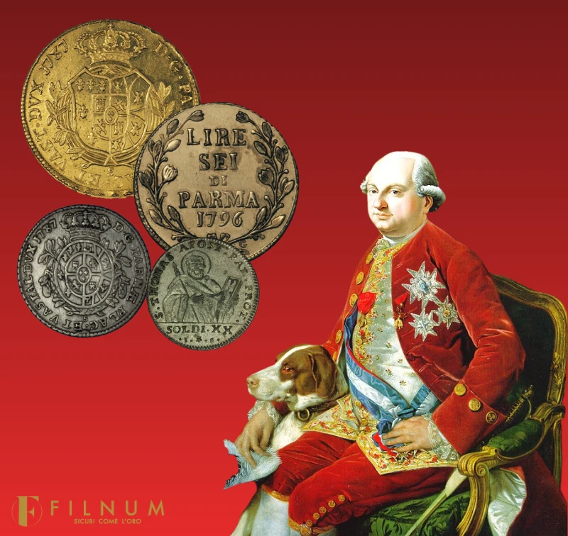 La monetazione di Ferdinando I di Borbone duca di Parma, Piacenza e Guastalla